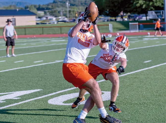 First Day of Football Practice